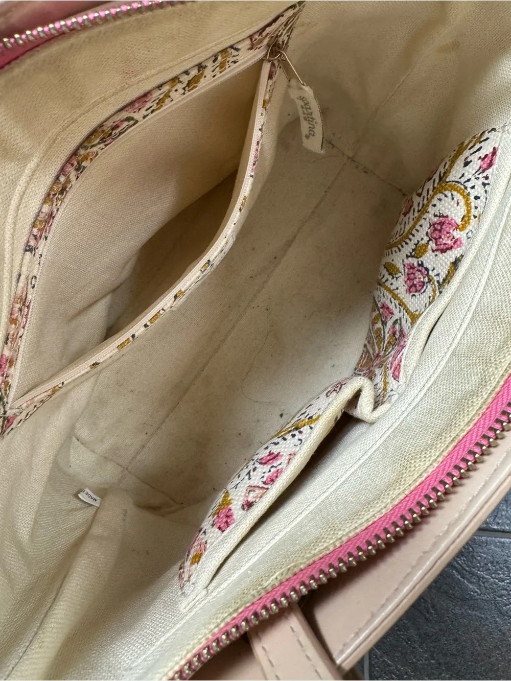 Spartina 449 Pepper Hall Tote Shoulder Bag Handbag Zip Top Purse